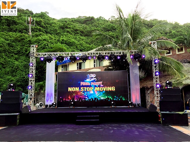 Thi công, in ấn backdrop