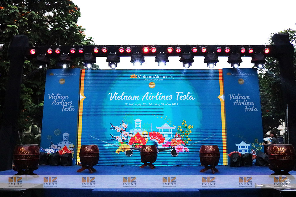 Set Up Thiết Bị Sự Kiện Tổ Chức Lễ Hội Vietnam Airline Festa 2019