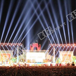 Set Up ánh Sáng Tổ Chức Lễ Hội đền Hùng 2019