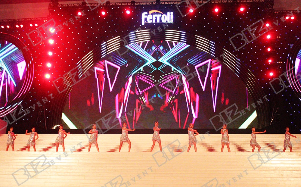 Cung cấp âm thanh ánh sáng tổ chức lễ kỷ niệm 15 năm thành lập Ferroli5